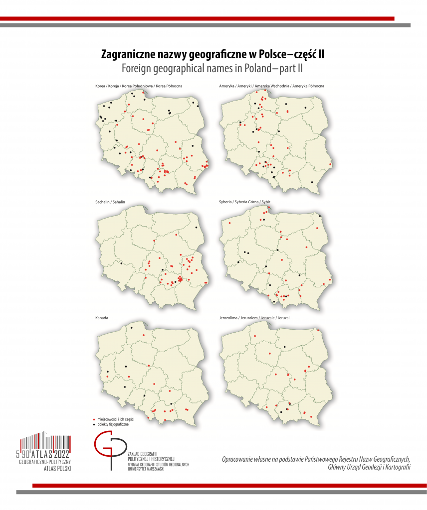 Mapa Tygodnia Zagraniczne Nazwy Geograficzne W Polsce Cz