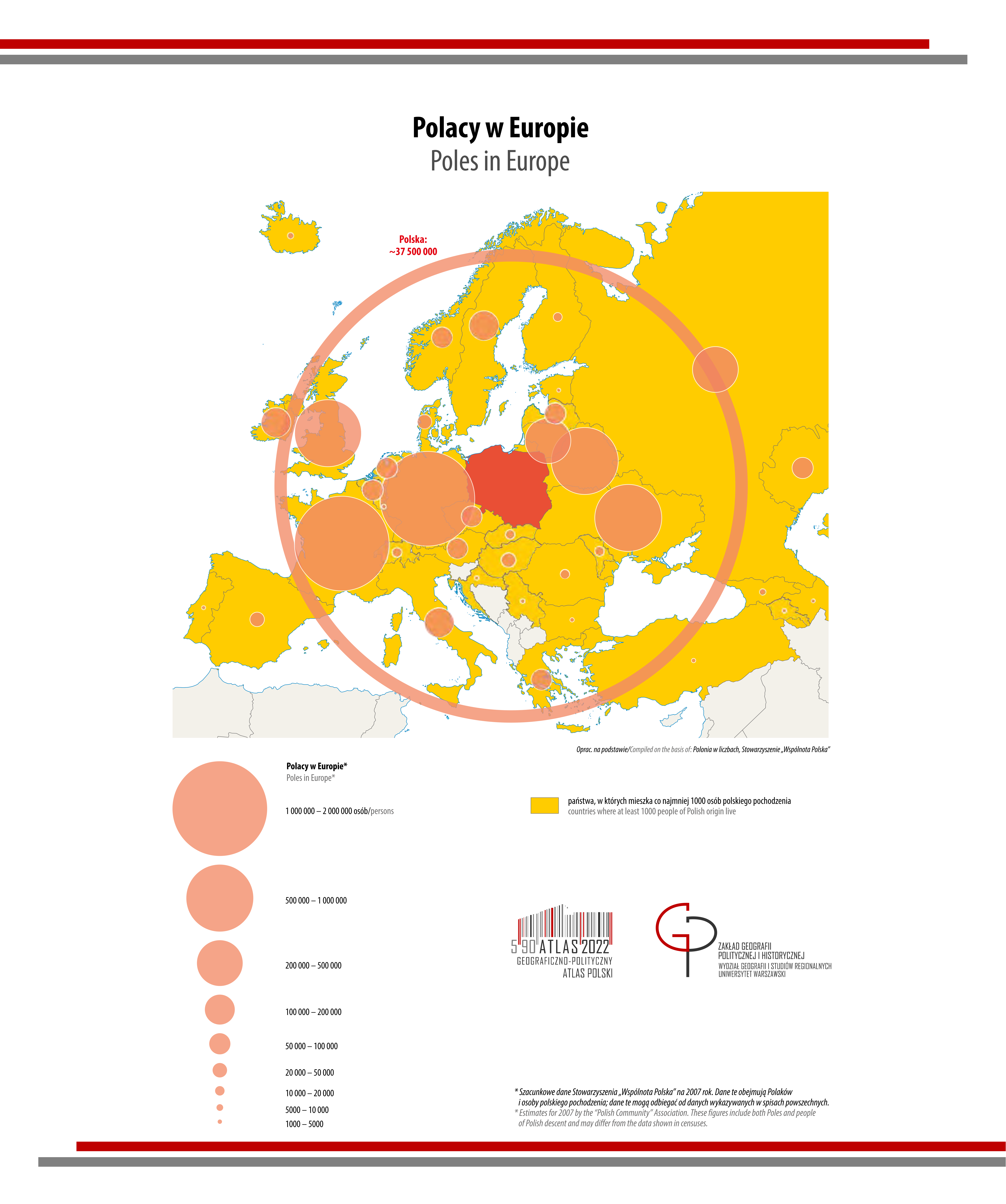 MAPA TYGODNIA: Polacy w Europie