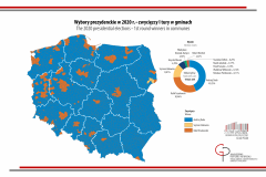 MAPA TYGODNIA: wyniki wyborów prezydenckich w 2020 r. - I tura